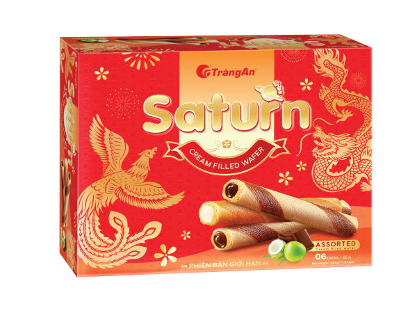 Hộp bánh kem quế Saturn 330g (PBGH 2025)